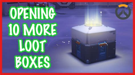 Overwatch Opening 10 More Loot Boxes Youtube