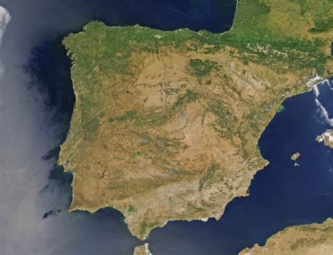A Sunny Summer Day On The Iberian Peninsula