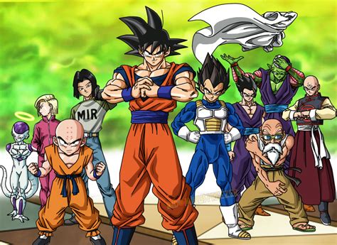 Team Universe 07 Colors Dragon Ball Super By Indominusfreezer Dragon Ball Super Dragon Ball