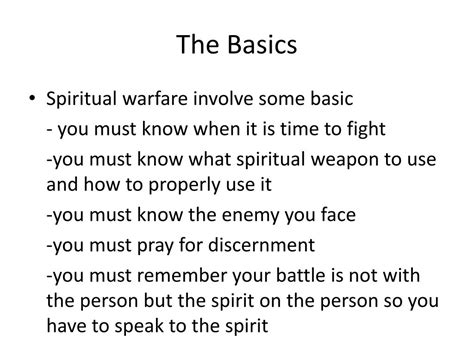 Ppt Spiritual Warfare Powerpoint Presentation Free Download Id1837298