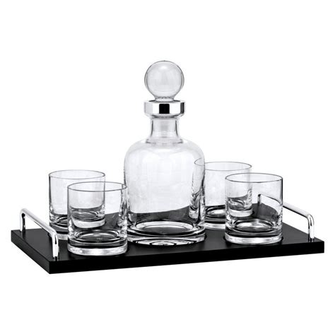 Decanter Set With Tray