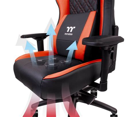Thermaltakes New Gaming Chair Cools Your Butt With Four Built In Fans Techspot