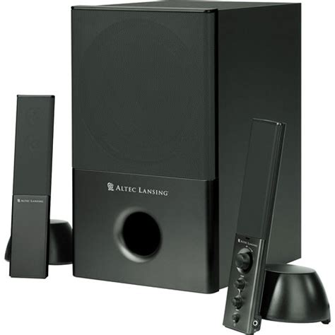 Most orders are eligible for free shipping! Altec Lansing VS4121 2.1 Channel Stereo Computer VS4121BLK B&H