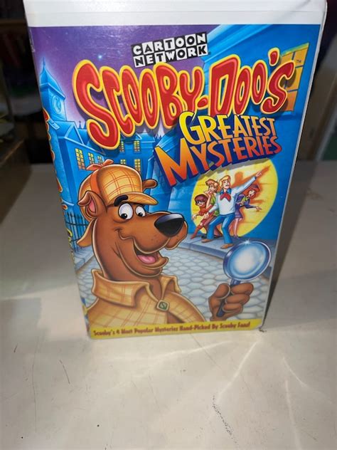 Vintage Scooby Doos Greatest Mysteries Vhs Tape Scooby Doo Etsy