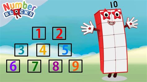 How To Draw Numberblock Ten Learn To Count 1 To 10 Drawing Tutorial