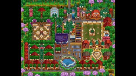 I have to admit, this is my favorit to use even if it is vanilla and boring. Stardew Valley Farm Tour - Beatiful farm layout for ...