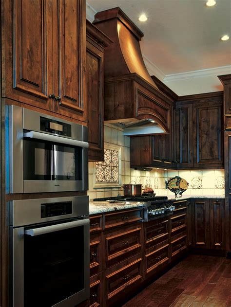 Dark Brown Kitchen Cabinets A Timeless Classic Decoomo