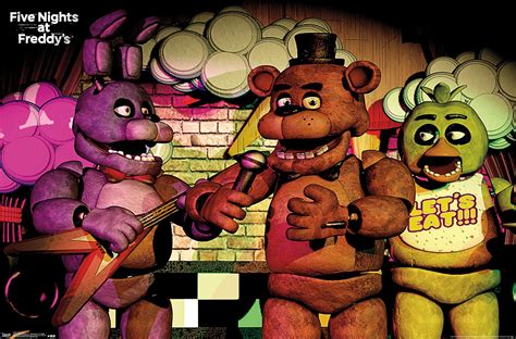 Trends International Five Nights At Freddys Band Wall Poster X 34
