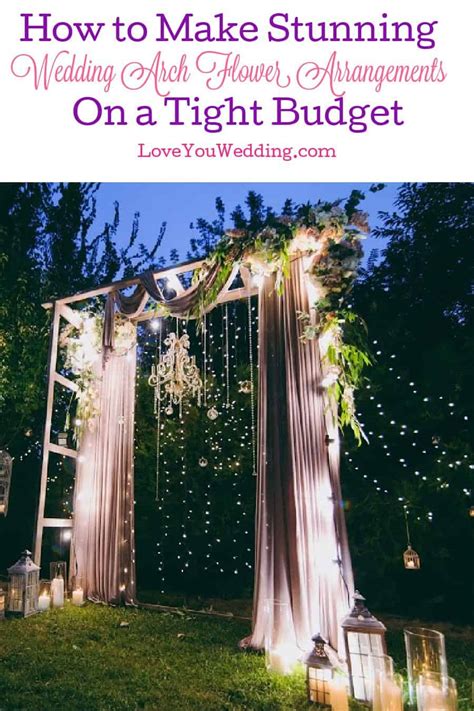 On a circular arch, you can really experiment with different flowers and foliage, and it's. How to Create Epic Wedding Arch Flower Arrangements on a ...