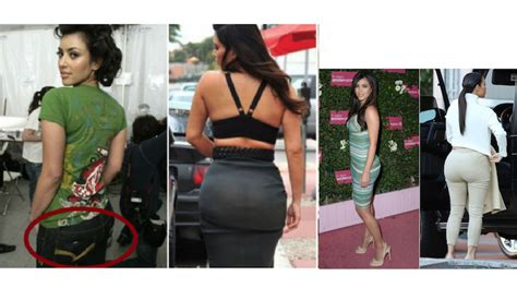 13 shocking photos that prove kim kardashian s butt is completely fake theinfong