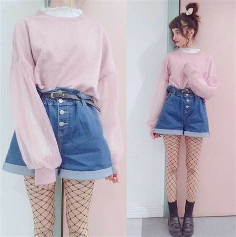 This Gives Me The Uwus ~ Kawaii Fashion Outfits Fishnet Outfit Kawaii Clothes