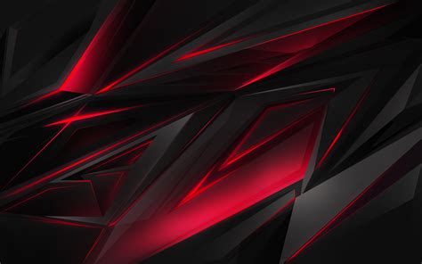 2560x1600 Polygonal Abstract Red Dark Background Wallpaper2560x1600