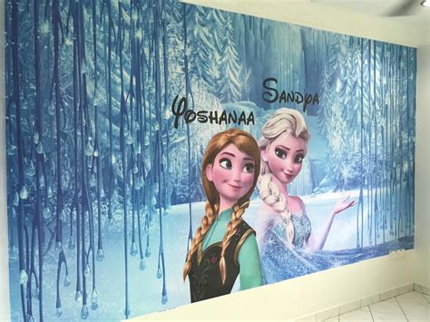 Frozen Kids Custom Mural Wallpaper Decoration Wall Painting Supply And