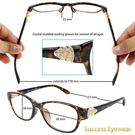 reading glasses 3 set quality readers fashion crystal design reading glasses women 1 75 on