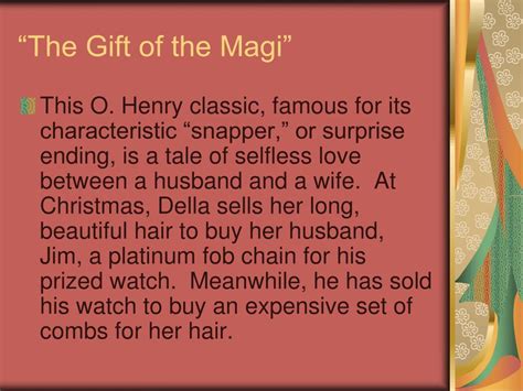 Ppt The T Of The Magi By O Henry Powerpoint Presentation Free