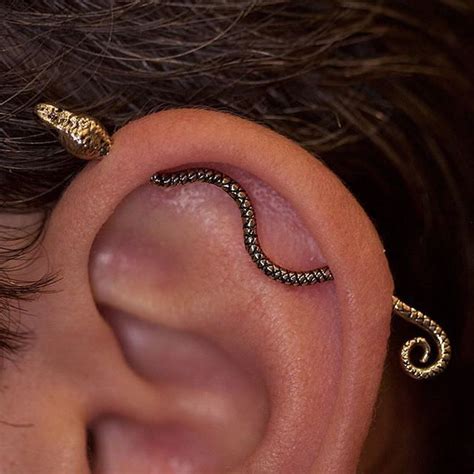 30 Most Popular Ear Piercing Ideas For Men With Images Industrial