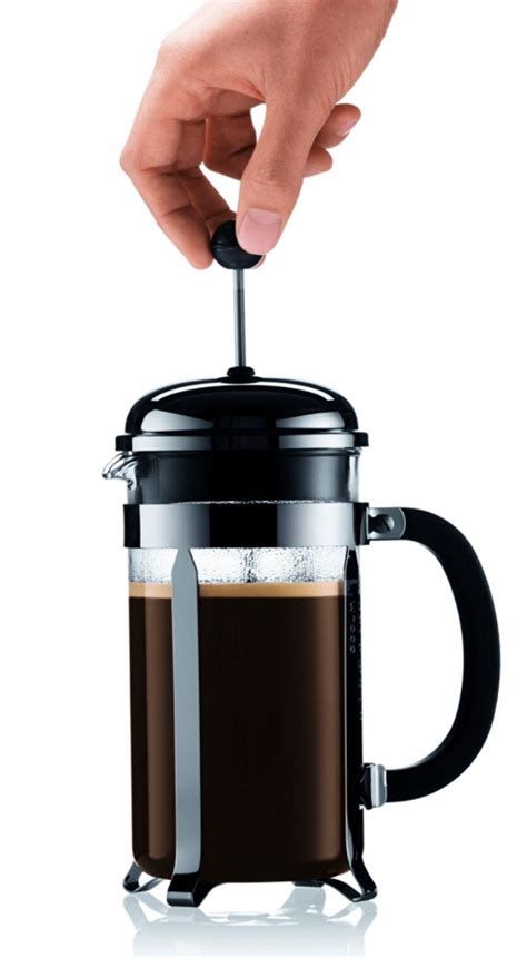 A coffee brewer of any kind is not a coffee storage carafe. How to Use a French Press: Step-by-Step. Use water that is ...