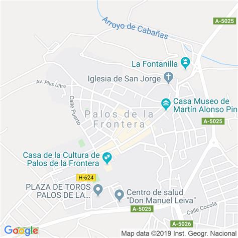 Código Postal De Palos De La Frontera En Huelva Codigopostaldees