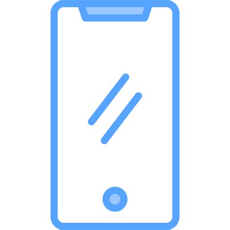 Smartphone Generic Blue Icon