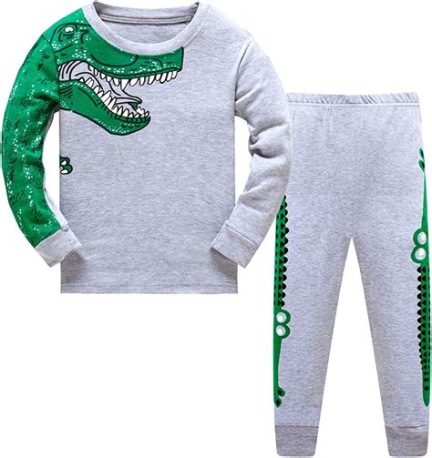 Hugbug Boys Pyjamas With Dinosaurs For Toddler And Kid Boys 2 Years