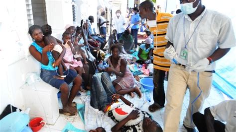 cholera epidemic in haiti causes havoc pbs newshour classroom