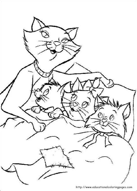 12 free pages of your favorite character. The Aristocats coloring pages - Educational Fun Kids ...