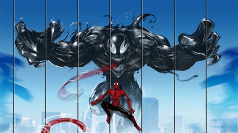 Spider Man Vs Venom Wallpapers Hd Wallpaper Cave