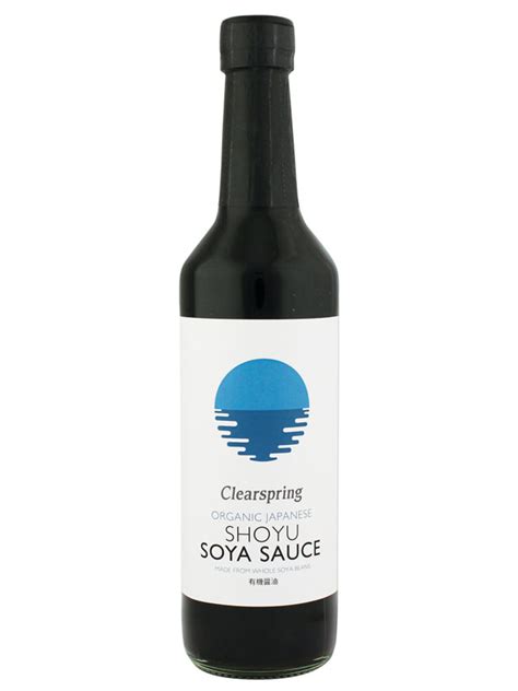 Organic Shoyu Soya Sauce 500ml Clearspring Healthy Supplies