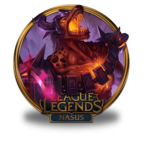 Nasus Icon League Of Legends Gold Border Iconpack Fazie69