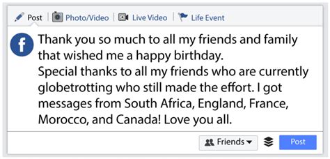 Thank You Notes And Messages For Birthday Wishes Holidappy
