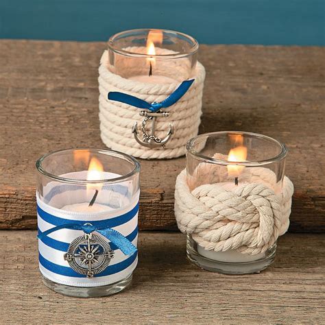 These Nautical Votive Holders Are A Must For Your Nautical
