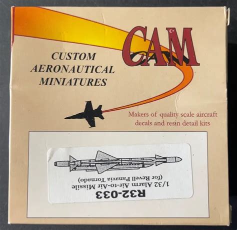Custom Aeronautical Miniatures Alarm Air To Air Missile For Panavia