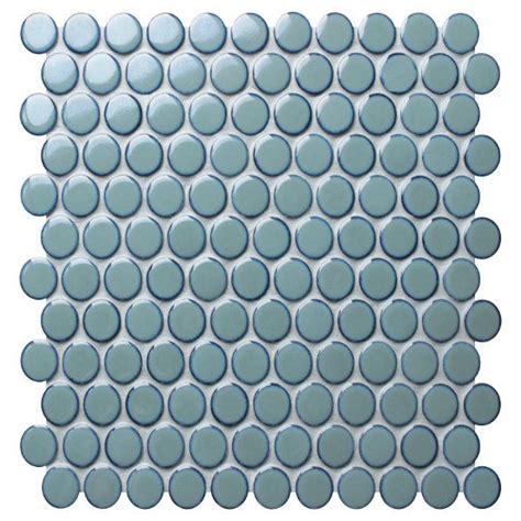 Yoga Penny Porcelain Teal Blue Tiles | Artisans of Devizes | Porcelain
