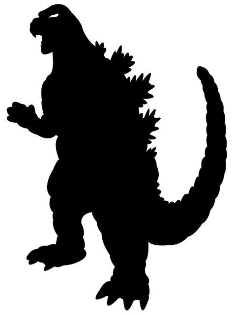 Godzilla Silhouette Png - PNG Image Collection png image
