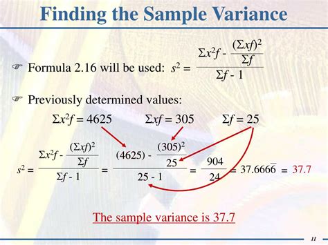 Ppt Frequency Distribution Mean Variance Standard Deviation