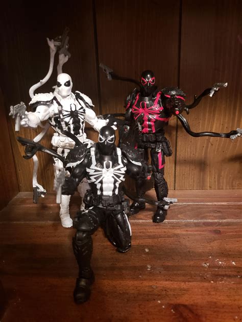 Agents Of Klyntar Custom Repaint Agent Anti Venom And Agent Venom