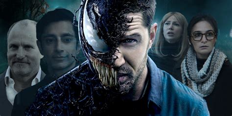 Venom Cast And Character Guide Screen Rant