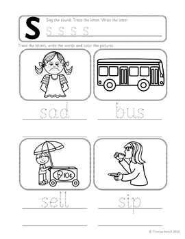phonics worksheets lesson plan flashcards jolly phonics letter