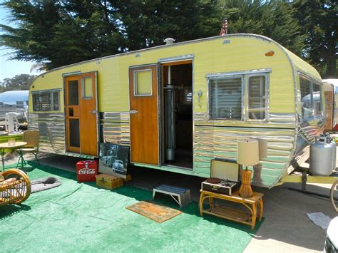 1954 Terry Camping Trailer Pismo Beach Vintage Trailer Ral Flickr