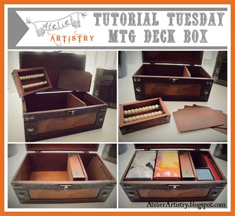 Ultra pro card supplies satin cube apple red deck box. Atelier Artistry: Tutorial Tuesday: MTG (Magic the Gathering) Deck Box
