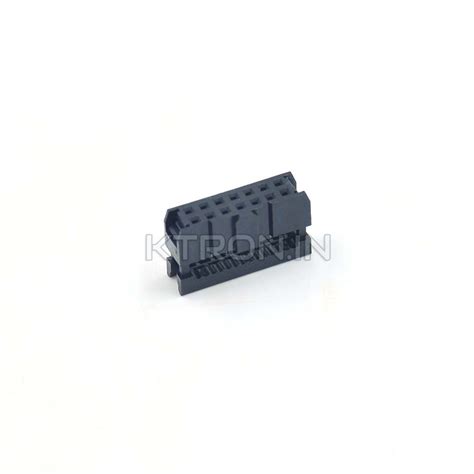 Buy 14 Pin Frc Female Connector 7x2 Pin 254 Mm Pitch Ktron India