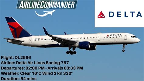 Airline Commander Delta Air Lines Boeing 757 Atl Atlanta 🇺🇸🛫🛬🇺🇸 Mco