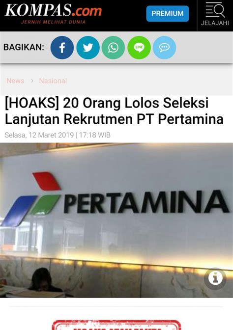 SALAH SURAT PERNYATAAN 20 ORANG LOLOS SELEKSI DI PT ...