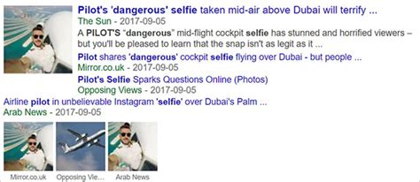 The Selfie Mid Flight Photographs Taken By A Pilot Went Viral On The