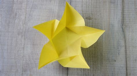 How To Make A 5 Pointed Star Origami Tutorial Christines Crafts