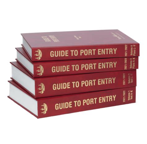Guide To Port Entry 20202021 International Admiralty Charts Agent