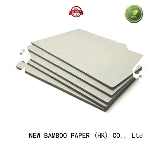 High Quality Grey Cardboard Sheets Paperboard For Wholesale For Folder