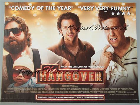 The Hangover Original Vintage Film Poster Original Poster Vintage