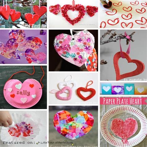 Valentines Day Crafts For Kindergarten And 1st Grade Preschool