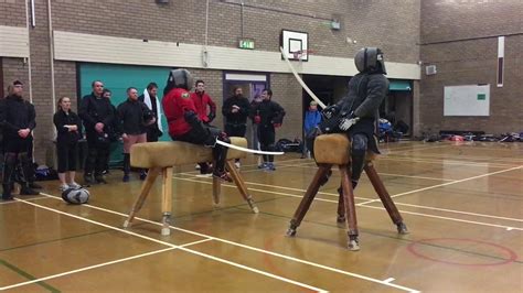 Mounted Sabre Sparring Nick Vs Artur YouTube
